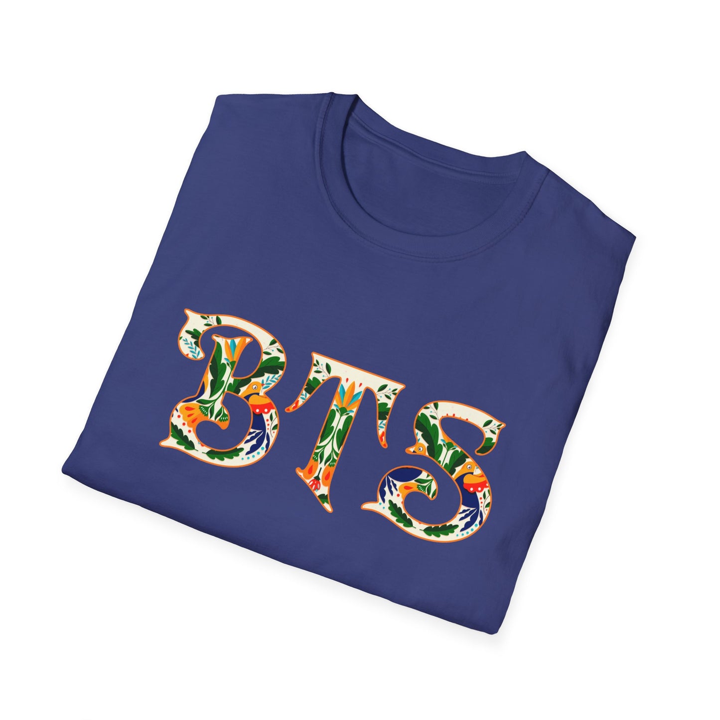 BTS Otomi oranges colorful logo T-Shirt, K-Pop Graphic Tee, Unisex Soft Tee, Korean Pop Fans Shirt, BTS Gift Shirt
