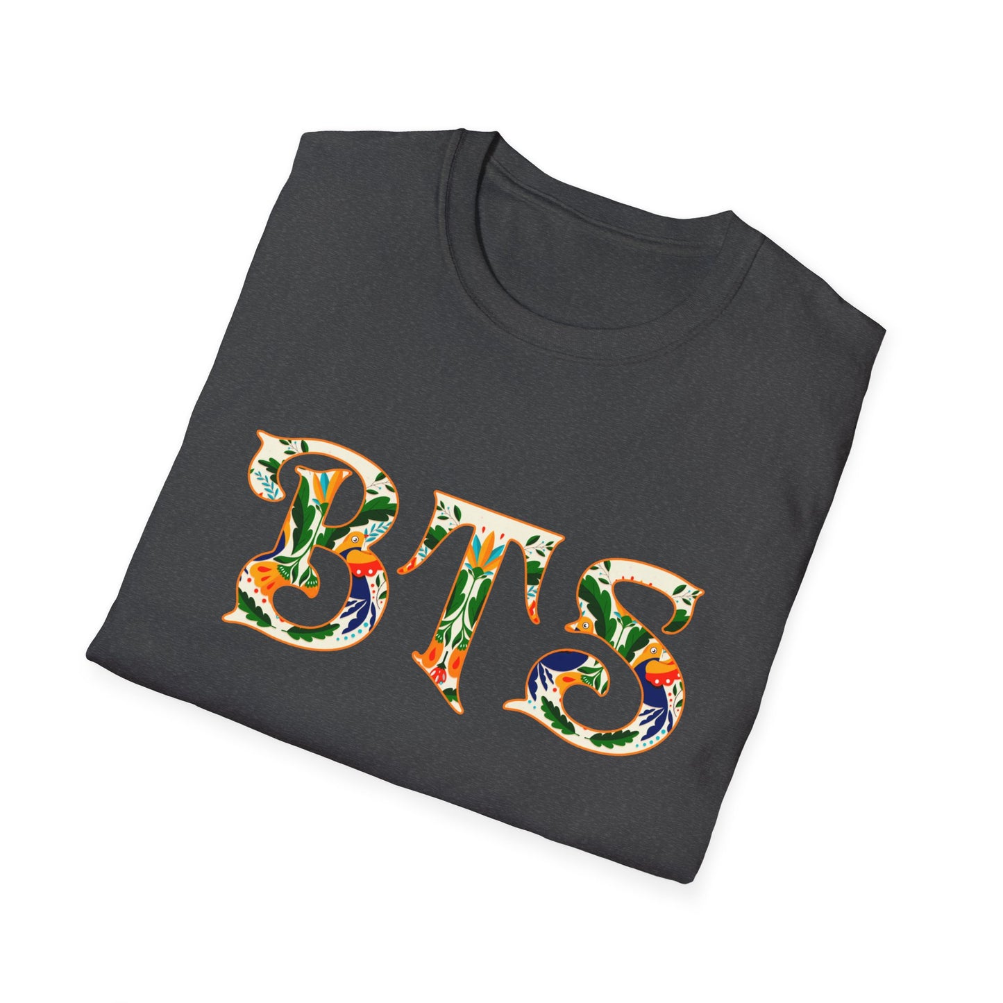 BTS Otomi oranges colorful logo T-Shirt, K-Pop Graphic Tee, Unisex Soft Tee, Korean Pop Fans Shirt, BTS Gift Shirt