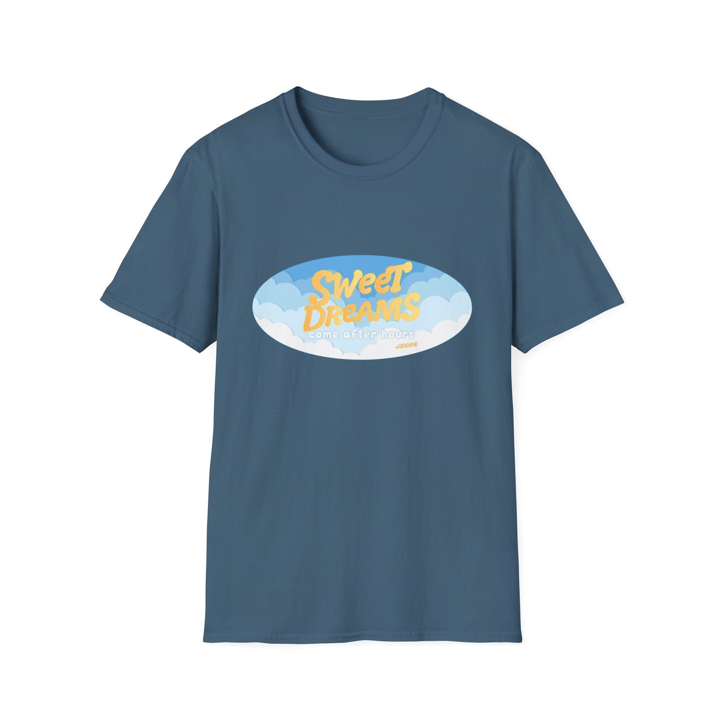 Jhope exclusive cloudscape unisex softstyle tee soar through sweet dreams
