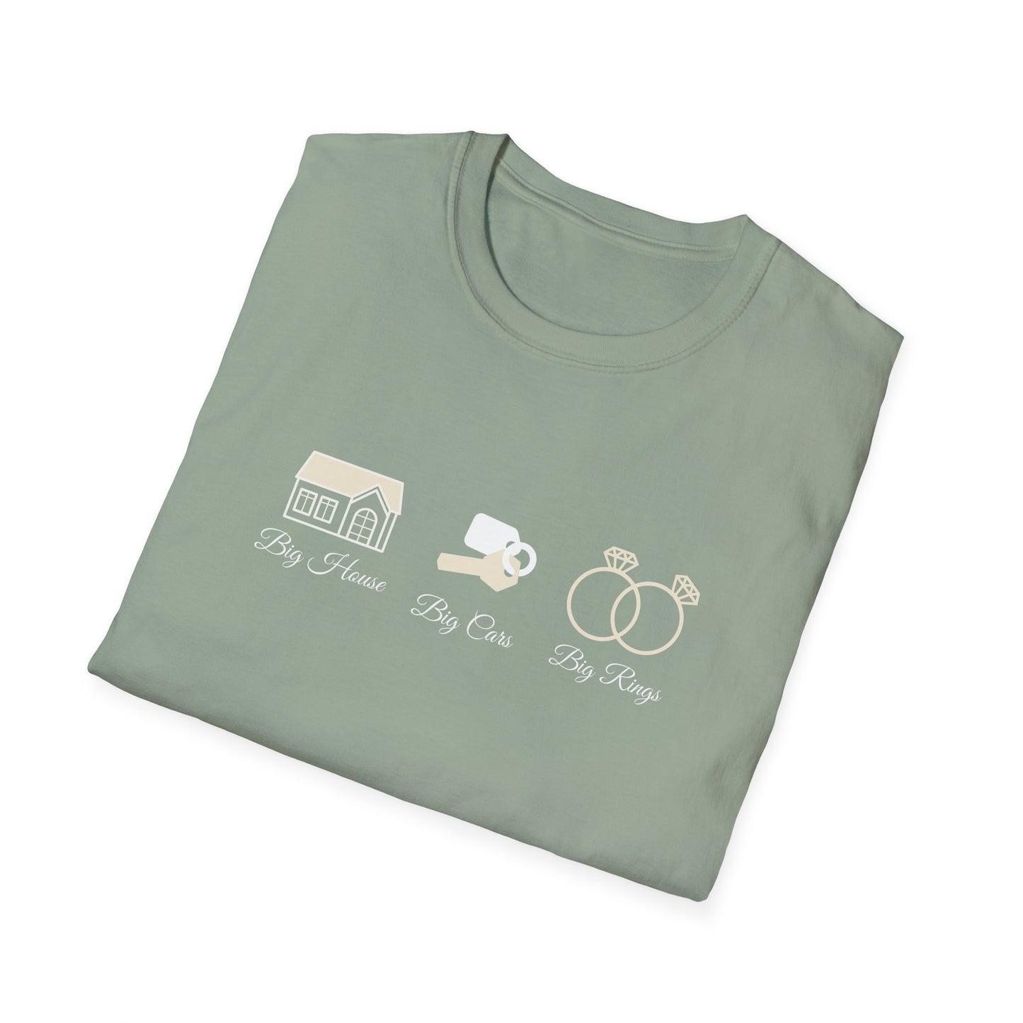Suga BTS Big house, big car, big rings custom fan shirt