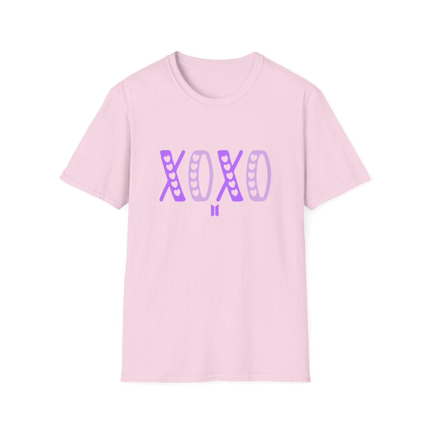 XOXO BTS wear your love loud and proud fan graphic tshirt