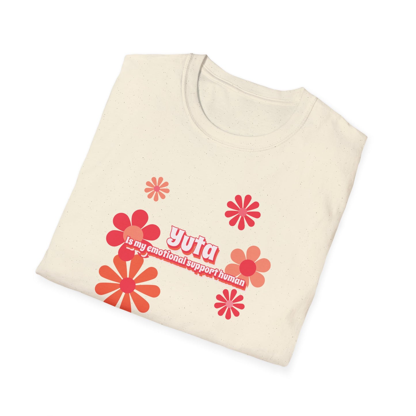 NCT127 Yuta is my emotional support human unisex softstyle tshirt