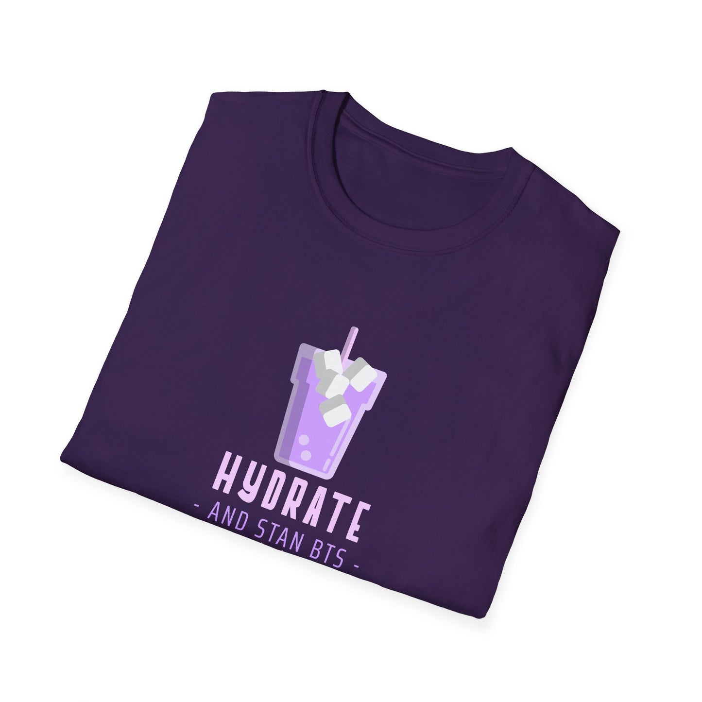 Hydrate & Stan BTS Tee Self-Care But Make It KPop for music and Kpop fans