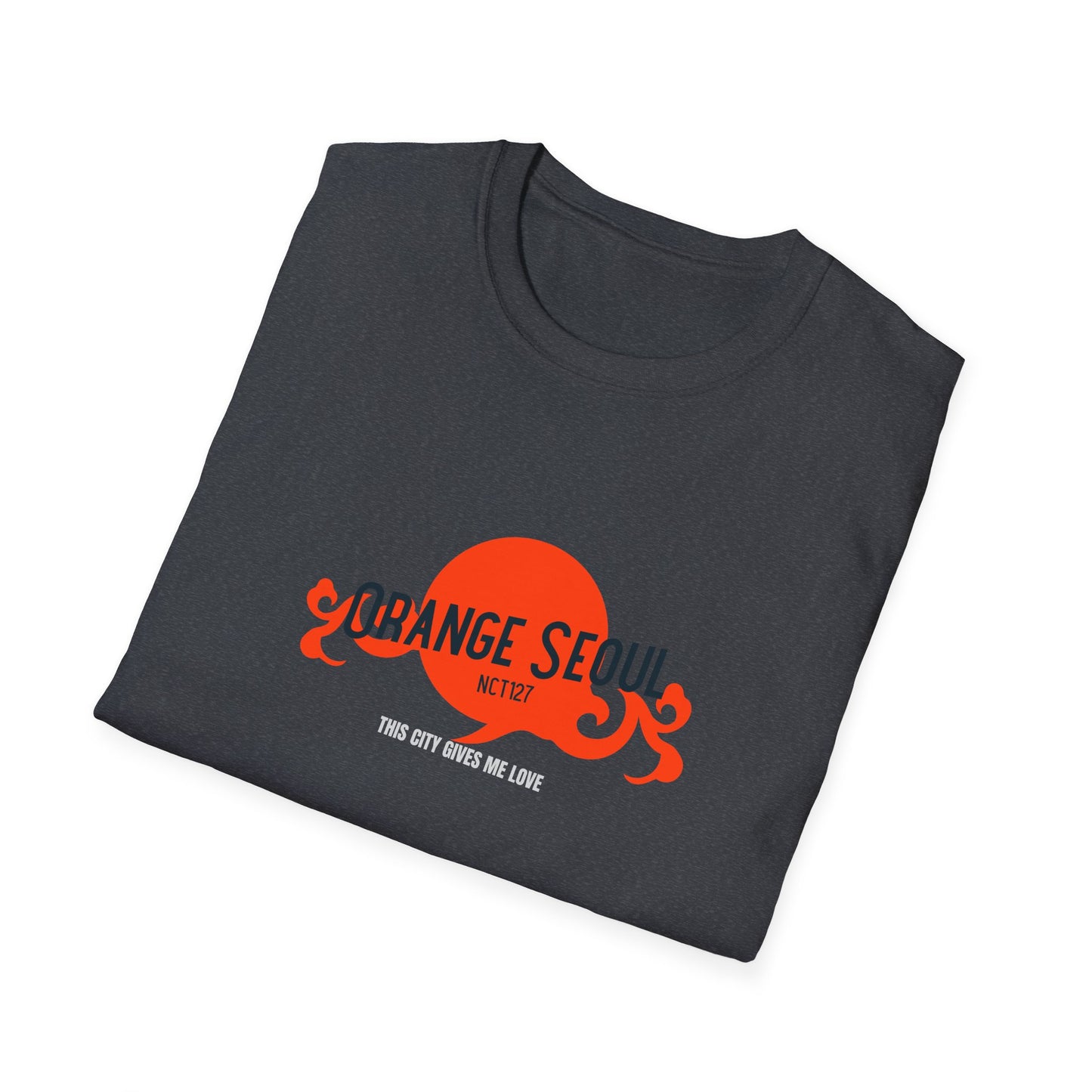 Orange Seoul Tee NCT 127 Inspired for Kpop fan