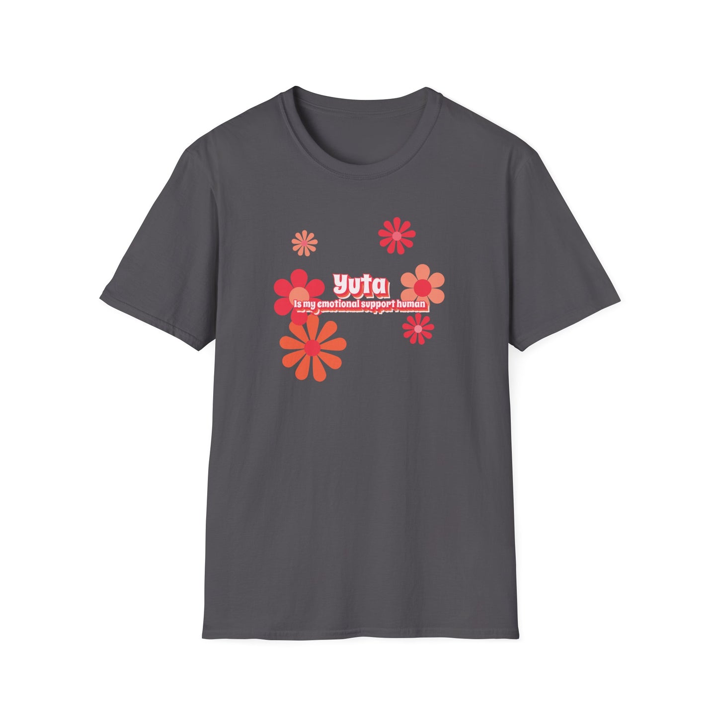 NCT127 Yuta is my emotional support human unisex softstyle tshirt