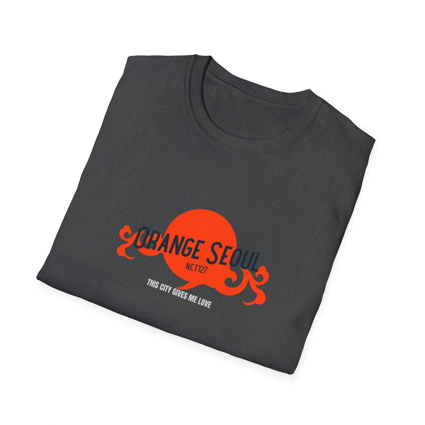 Orange Seoul Tee NCT 127 Inspired for Kpop fan