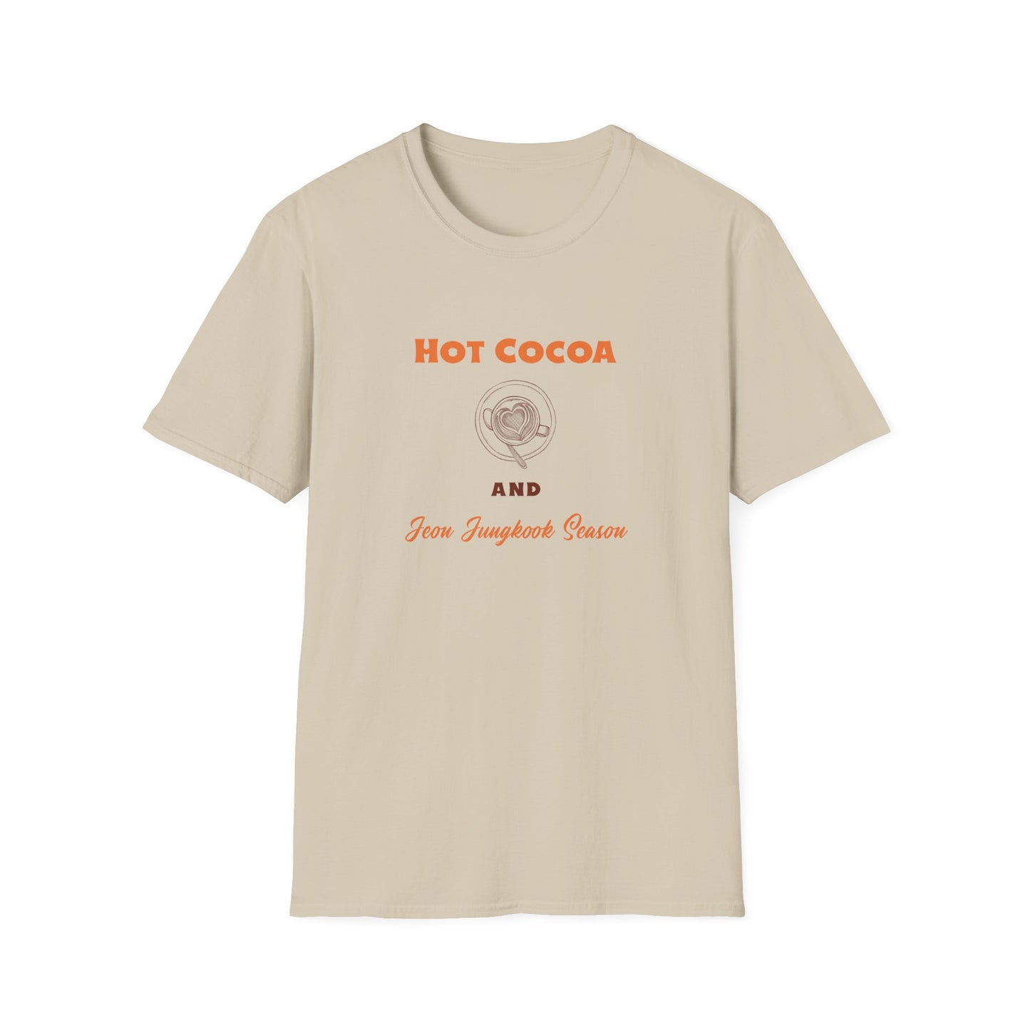 Jungkook and Hot Cocoa Season custom fan shirt