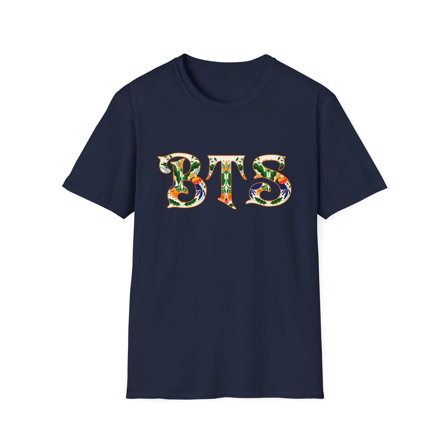 BTS Otomi oranges colorful logo T-Shirt, K-Pop Graphic Tee, Unisex Soft Tee, Korean Pop Fans Shirt, BTS Gift Shirt