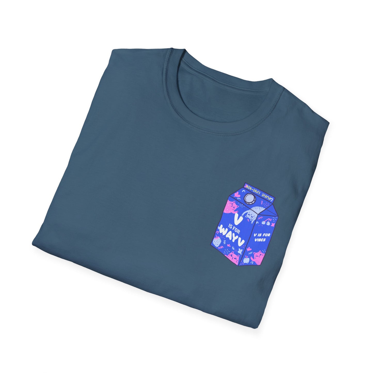 V is for Vibes V is for WayV Tee Got milk? Nah Got WayV Got drama? Well