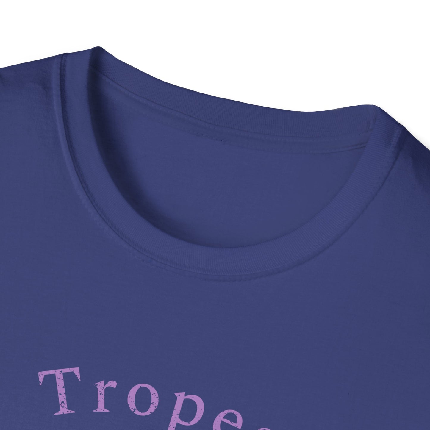 Tropes Before Folks: The Ultimate Fanfic Lovers Unisex Softstyle T-Shirt