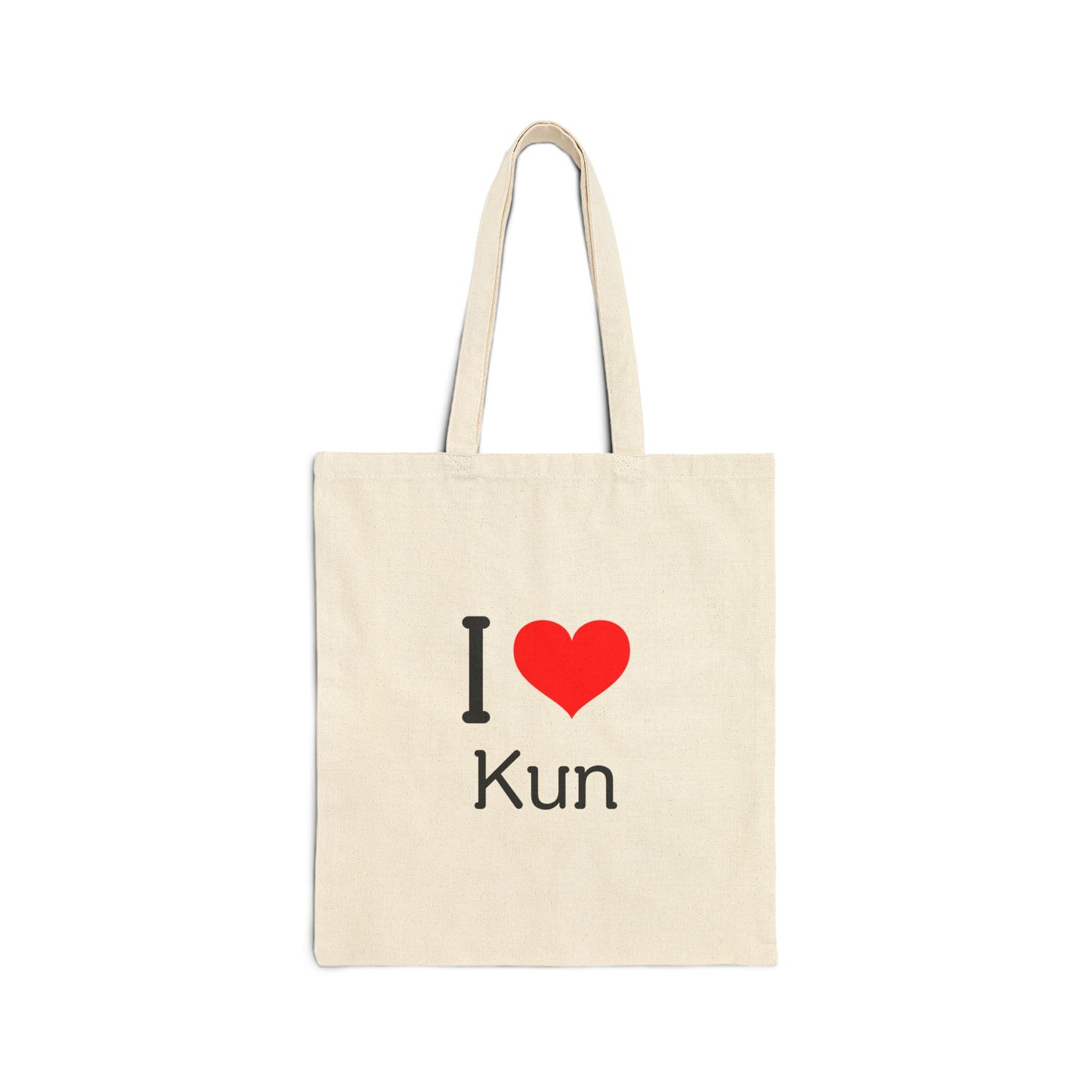 WayV I love Kun Cotton Canvas Tote Bag Lead the Way