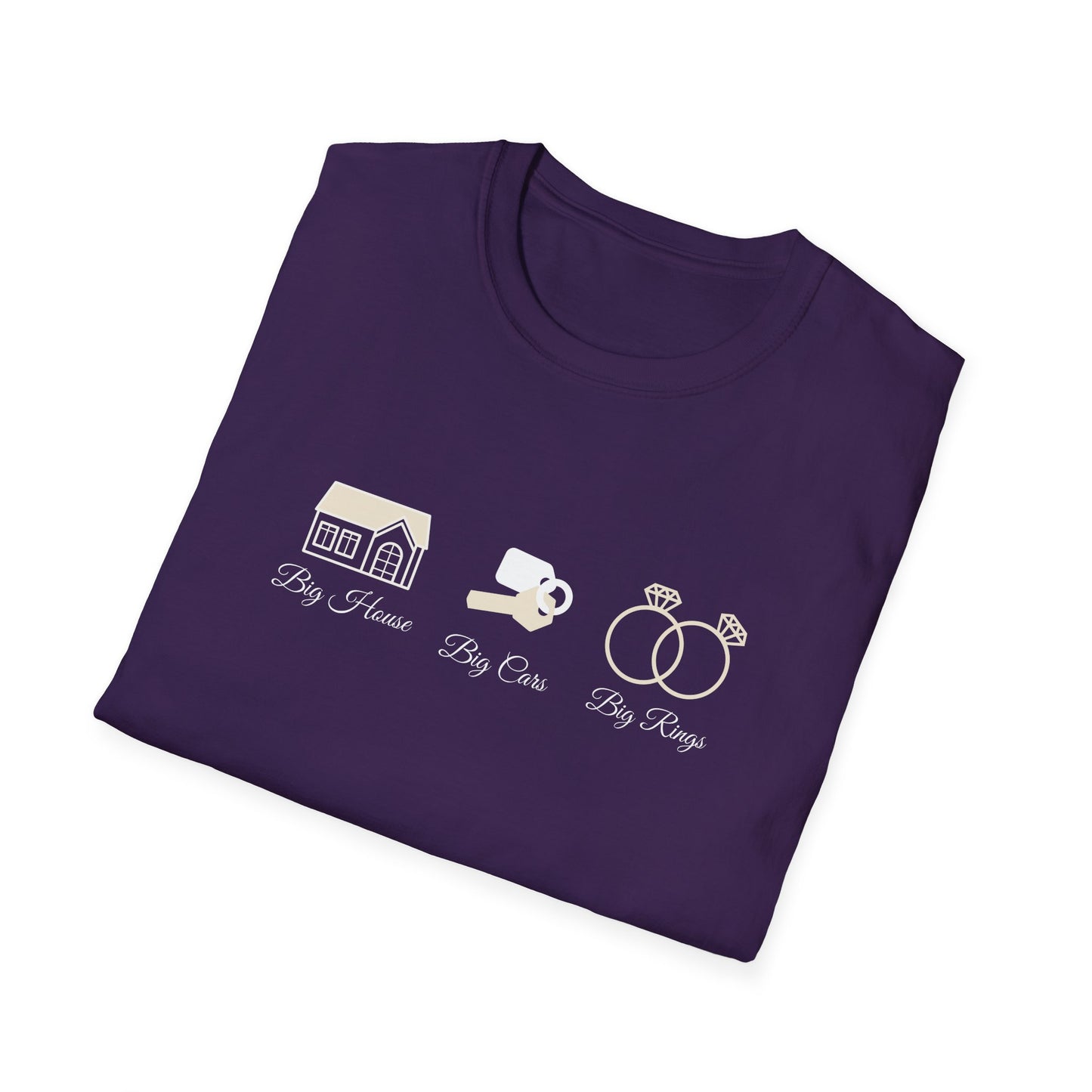 Suga BTS Big house, big car, big rings custom fan shirt
