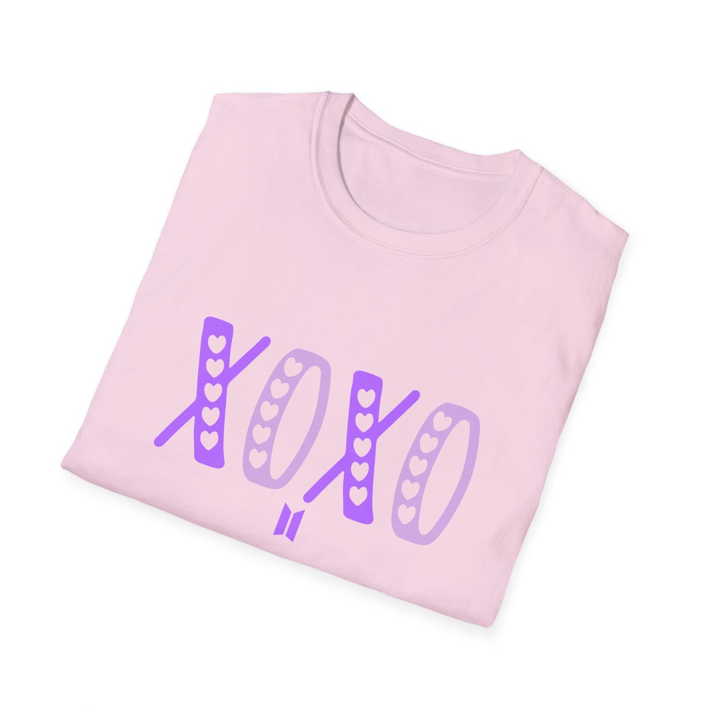 XOXO BTS wear your love loud and proud fan graphic tshirt