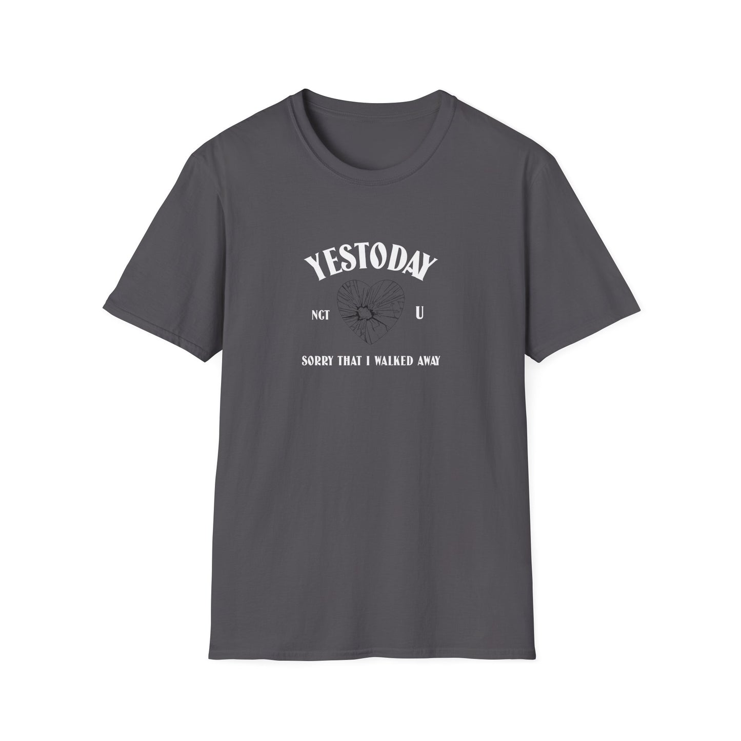 NCT U Yestoday Lyric fan tee unisex softstyle T-Shirt Doyoung Lucas Taeyong Wayv