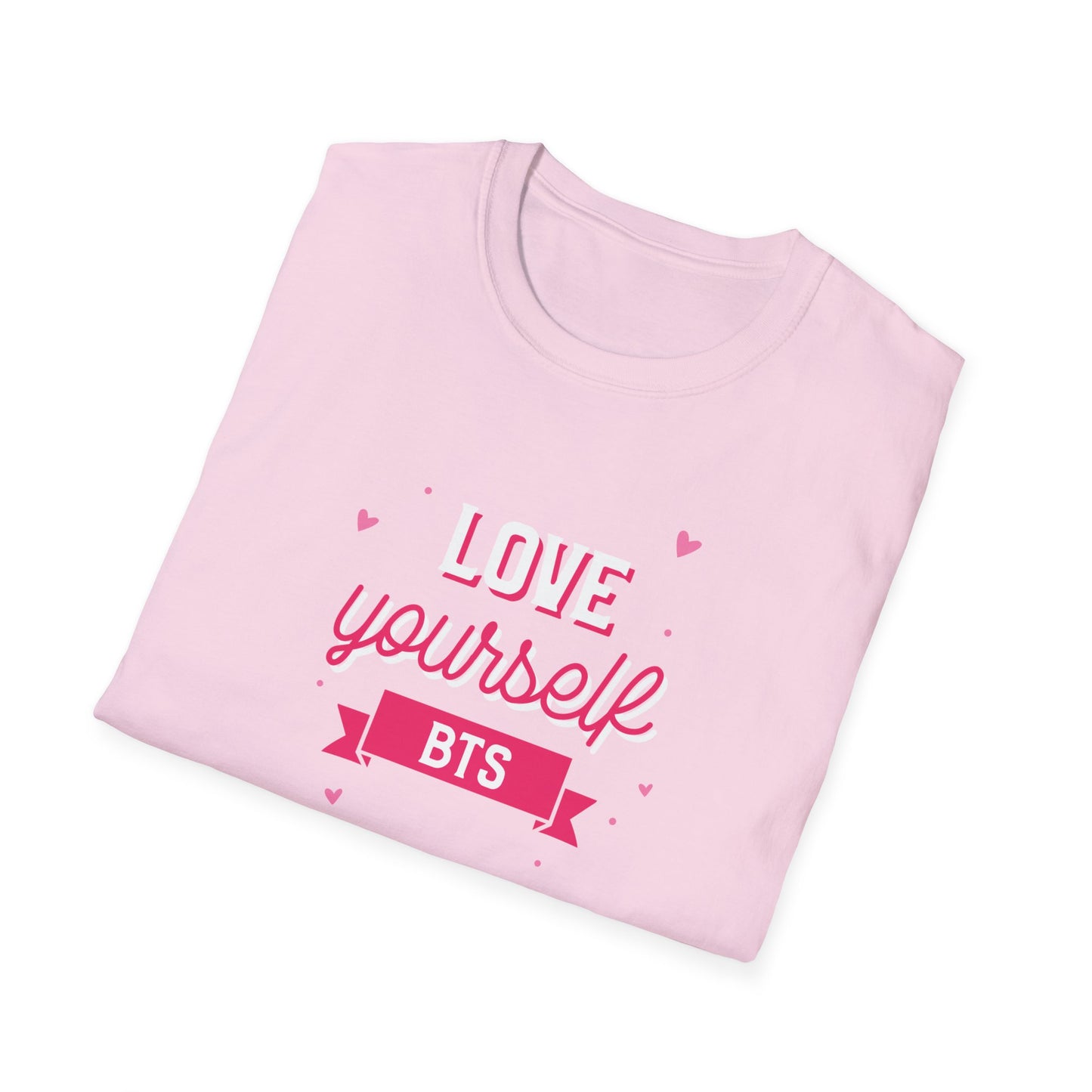 K-Pop Theme Love custom fan t-shirt.