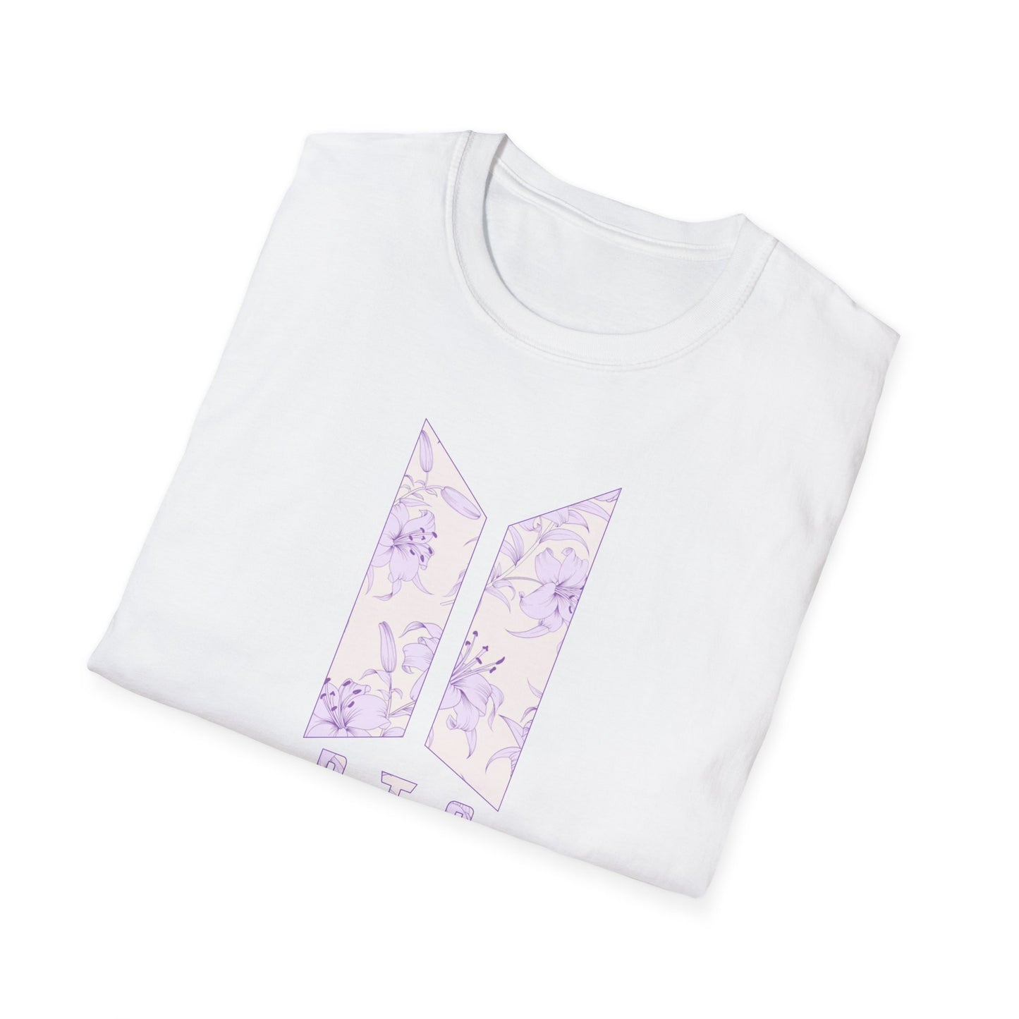 BTS Floral Bloom Logo Tee jungkook jimin jin taehyung jhope suga namjoon easter mother's day