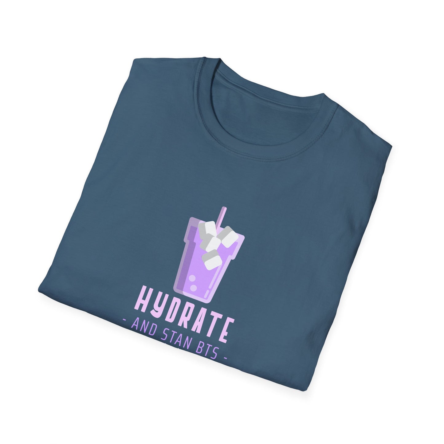 Hydrate & Stan BTS Tee Self-Care But Make It KPop for music and Kpop fans