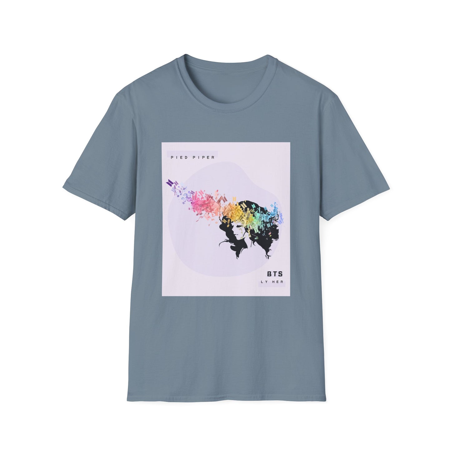 BTS Pied Piper Album Art Fan Tee Irresistibly Iconic kpop lover gift jungkook jimin jhope jin taehyung suga namjoon