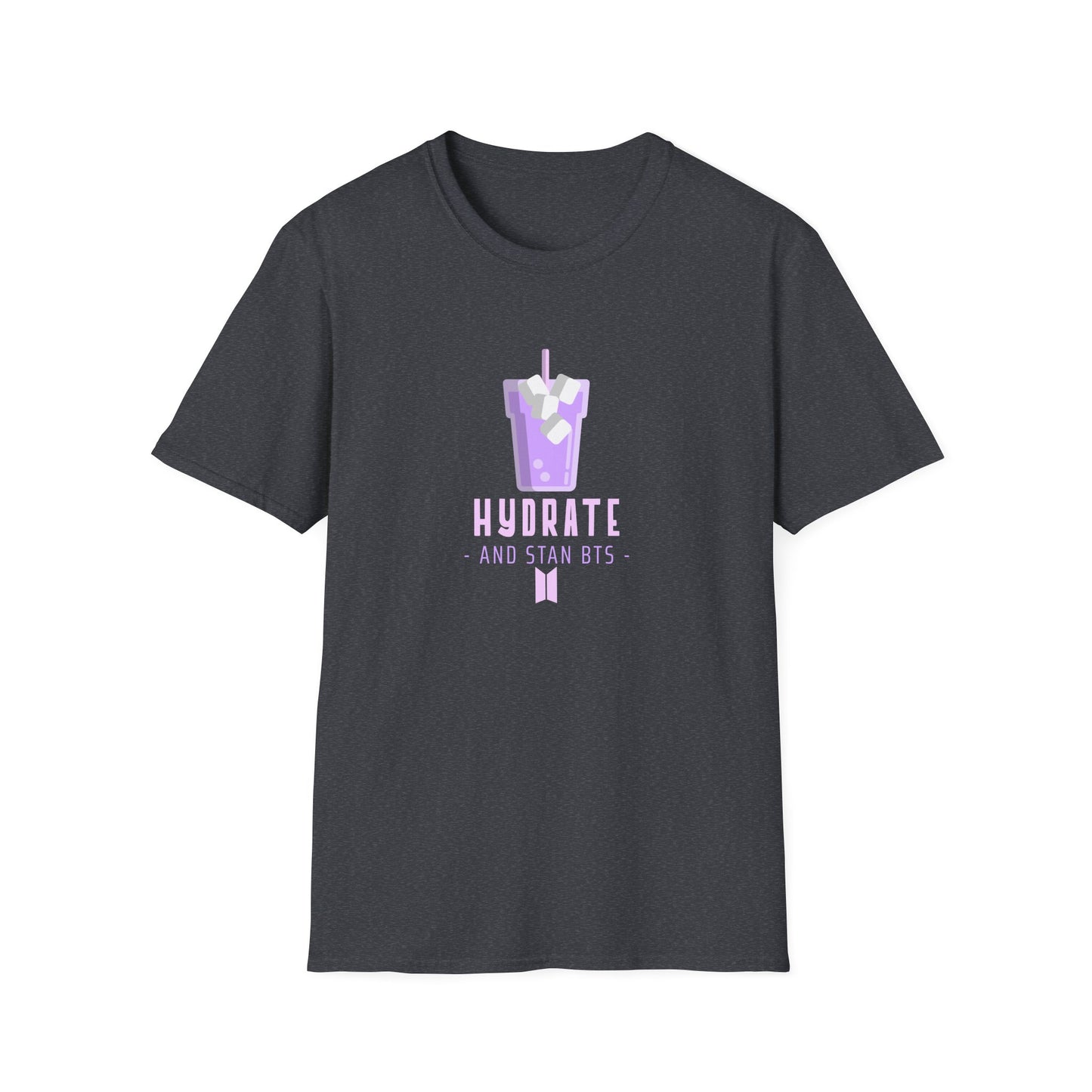 Hydrate & Stan BTS Tee Self-Care But Make It KPop for music and Kpop fans
