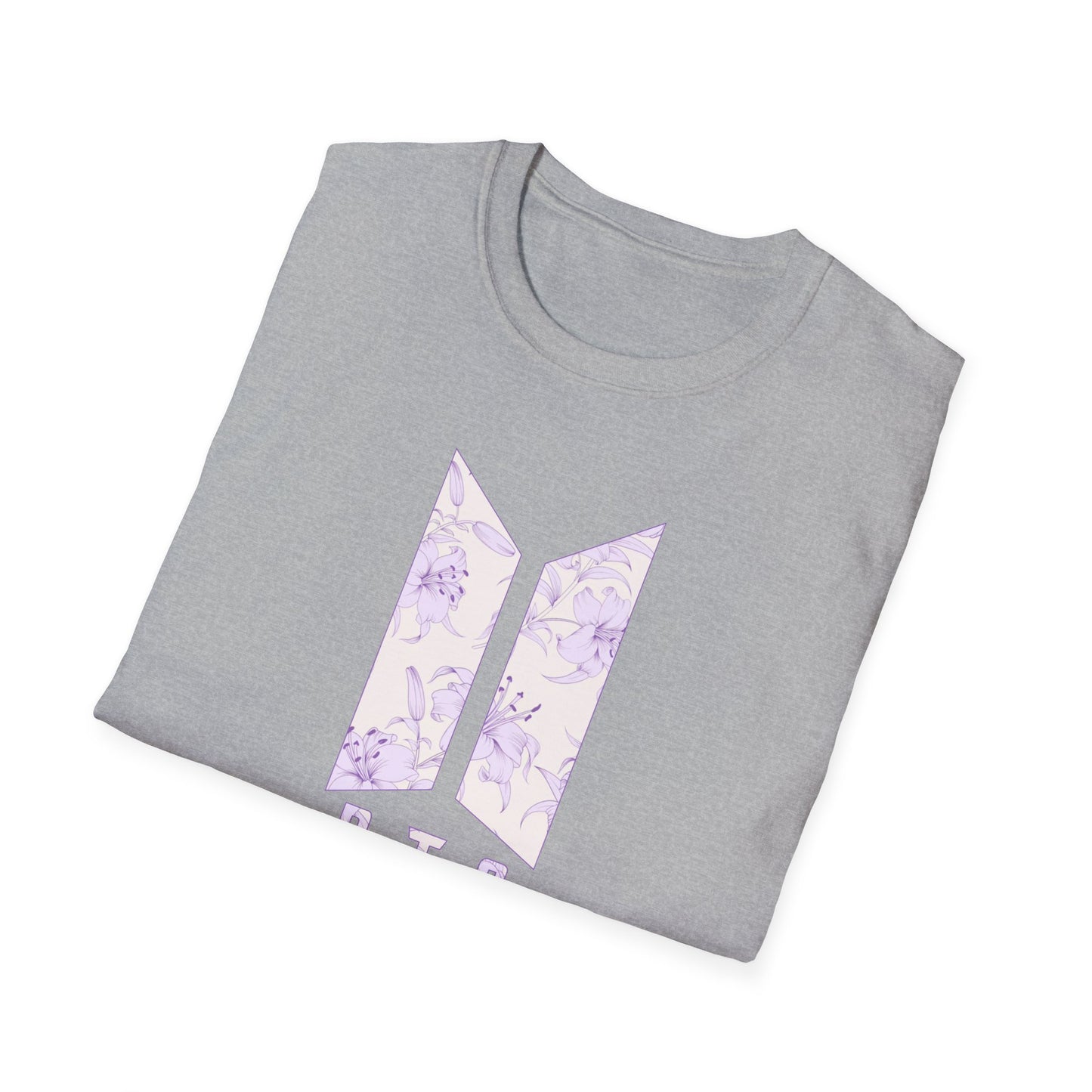BTS Floral Bloom Logo Tee jungkook jimin jin taehyung jhope suga namjoon easter mother's day