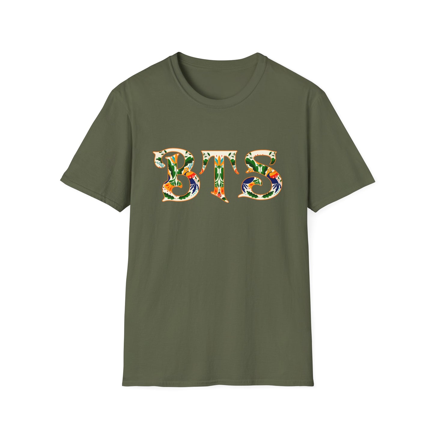 BTS Otomi oranges colorful logo T-Shirt, K-Pop Graphic Tee, Unisex Soft Tee, Korean Pop Fans Shirt, BTS Gift Shirt