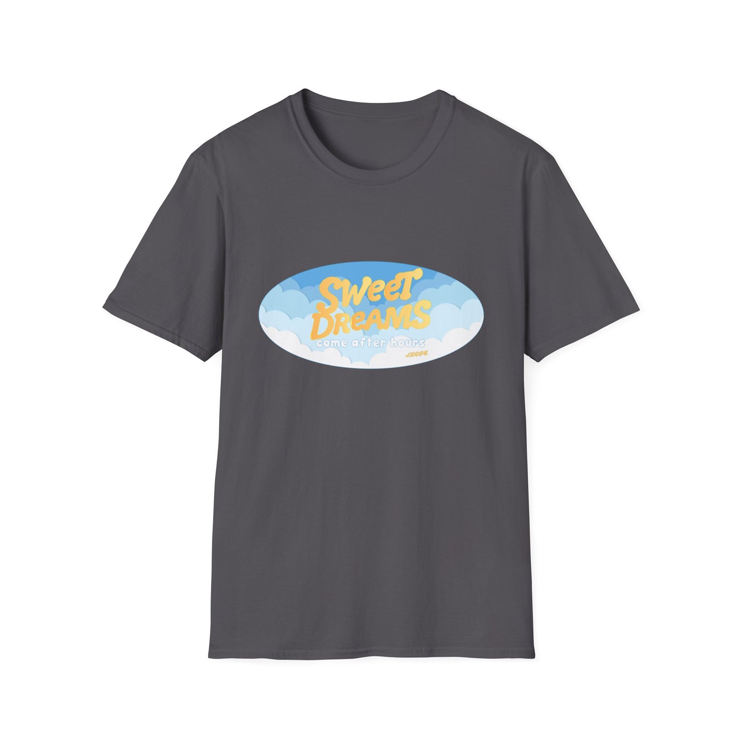 Jhope exclusive cloudscape unisex softstyle tee soar through sweet dreams