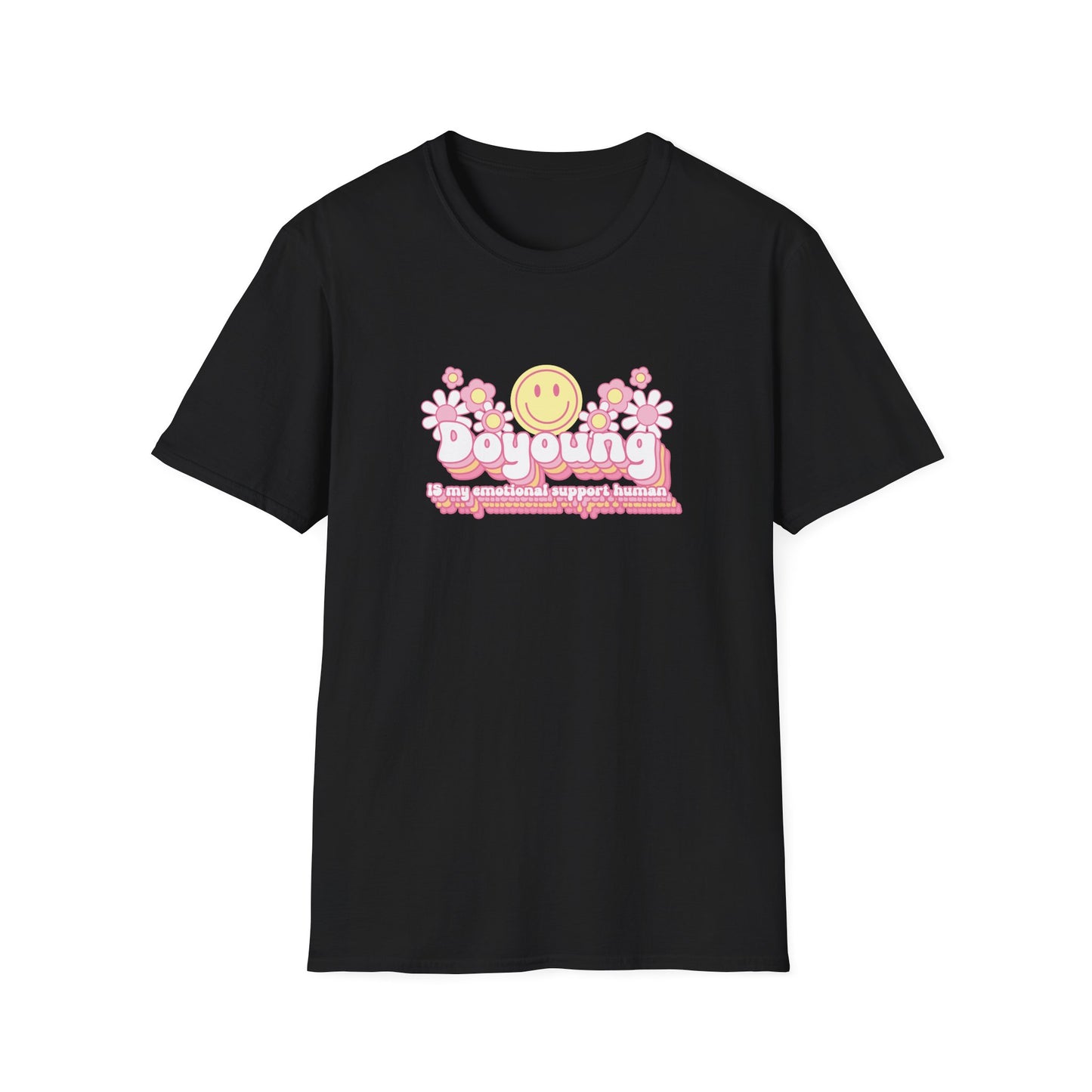 NCT Doyoung is my emotional support human unisex softstyle tshirt because who needs therapy when you have Kim Doyoung