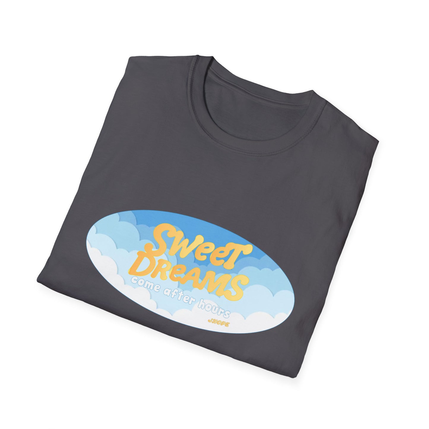 Jhope exclusive cloudscape unisex softstyle tee soar through sweet dreams