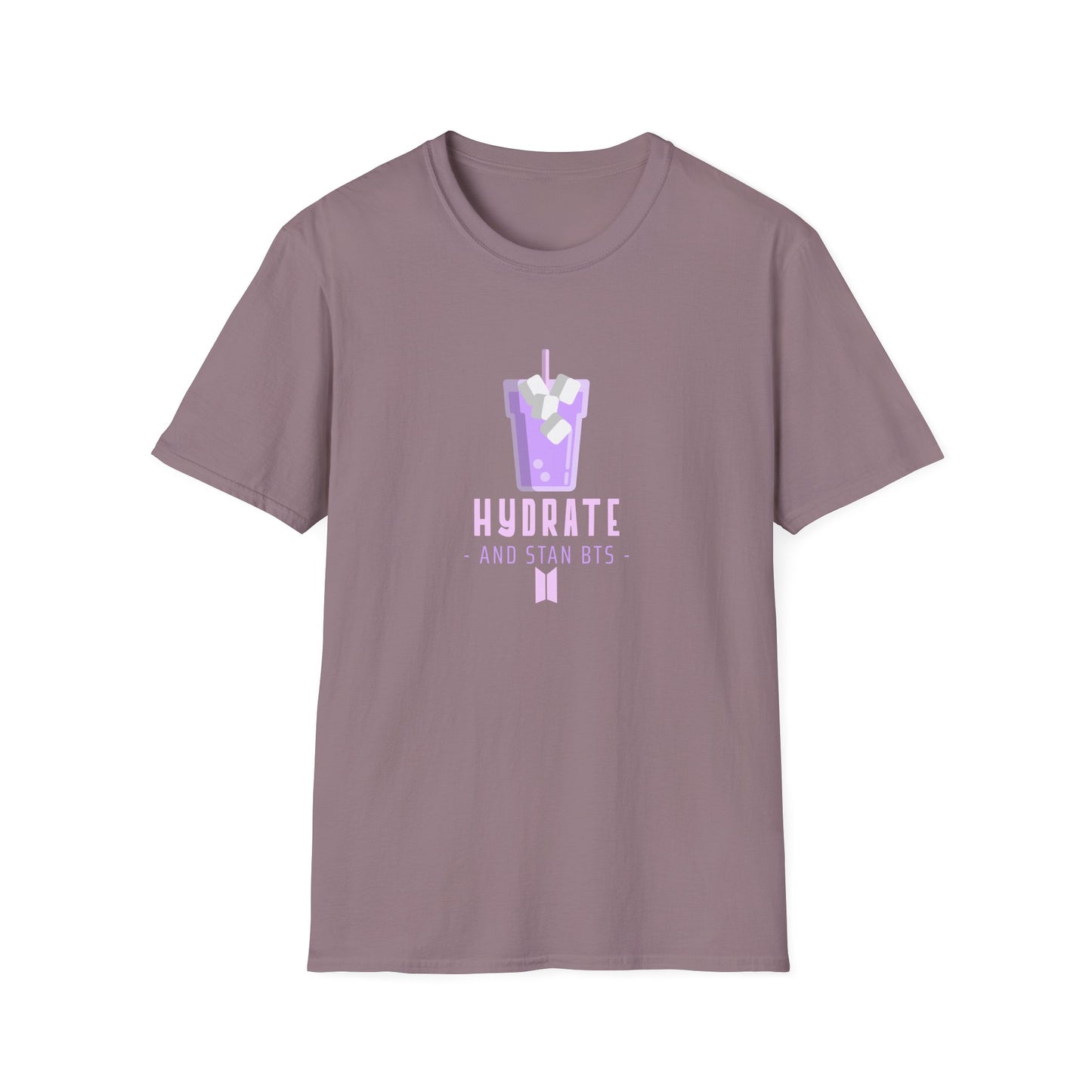 Hydrate & Stan BTS Tee Self-Care But Make It KPop for music and Kpop fans