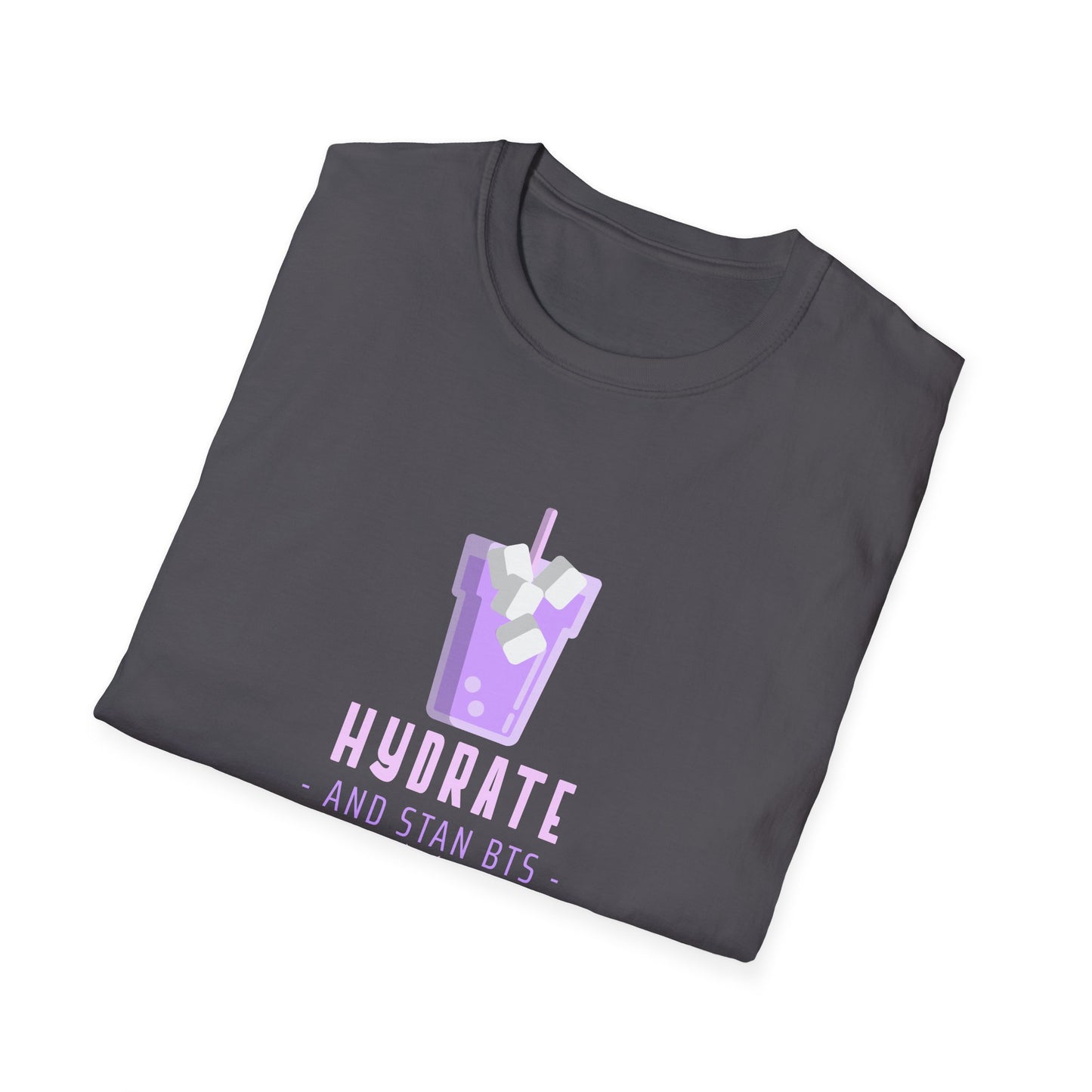 Hydrate & Stan BTS Tee Self-Care But Make It KPop for music and Kpop fans