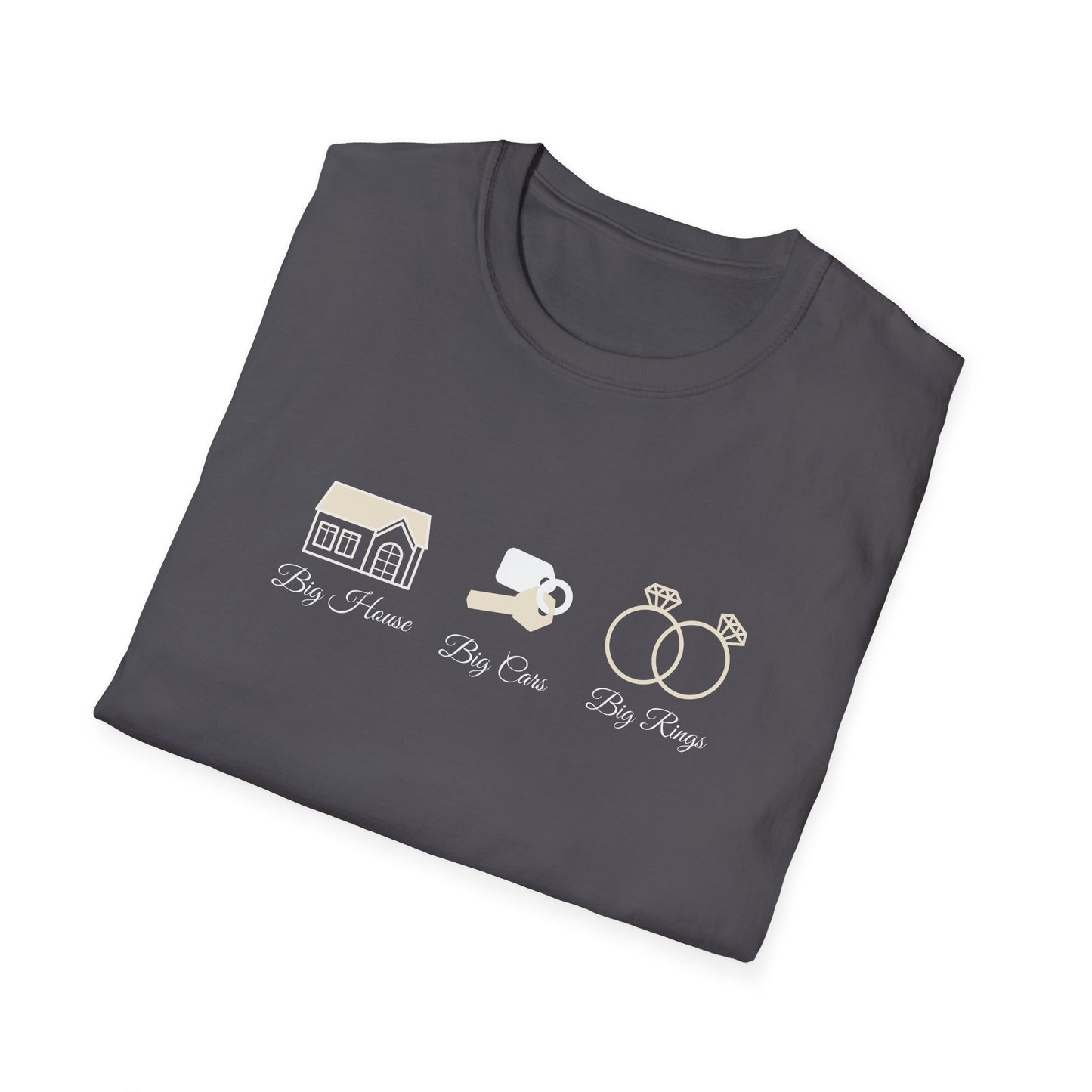 Suga BTS Big house, big car, big rings custom fan shirt