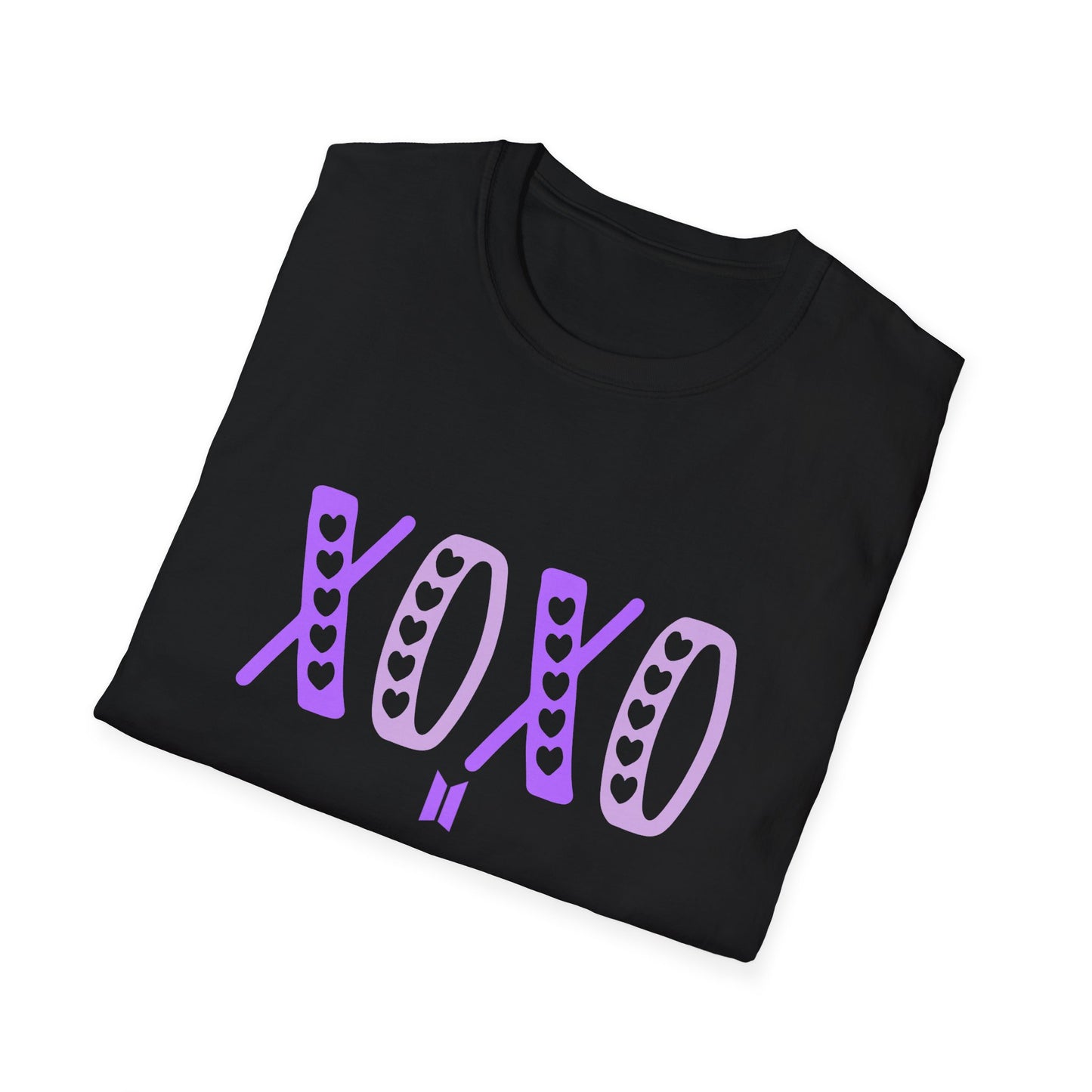 XOXO BTS wear your love loud and proud fan graphic tshirt