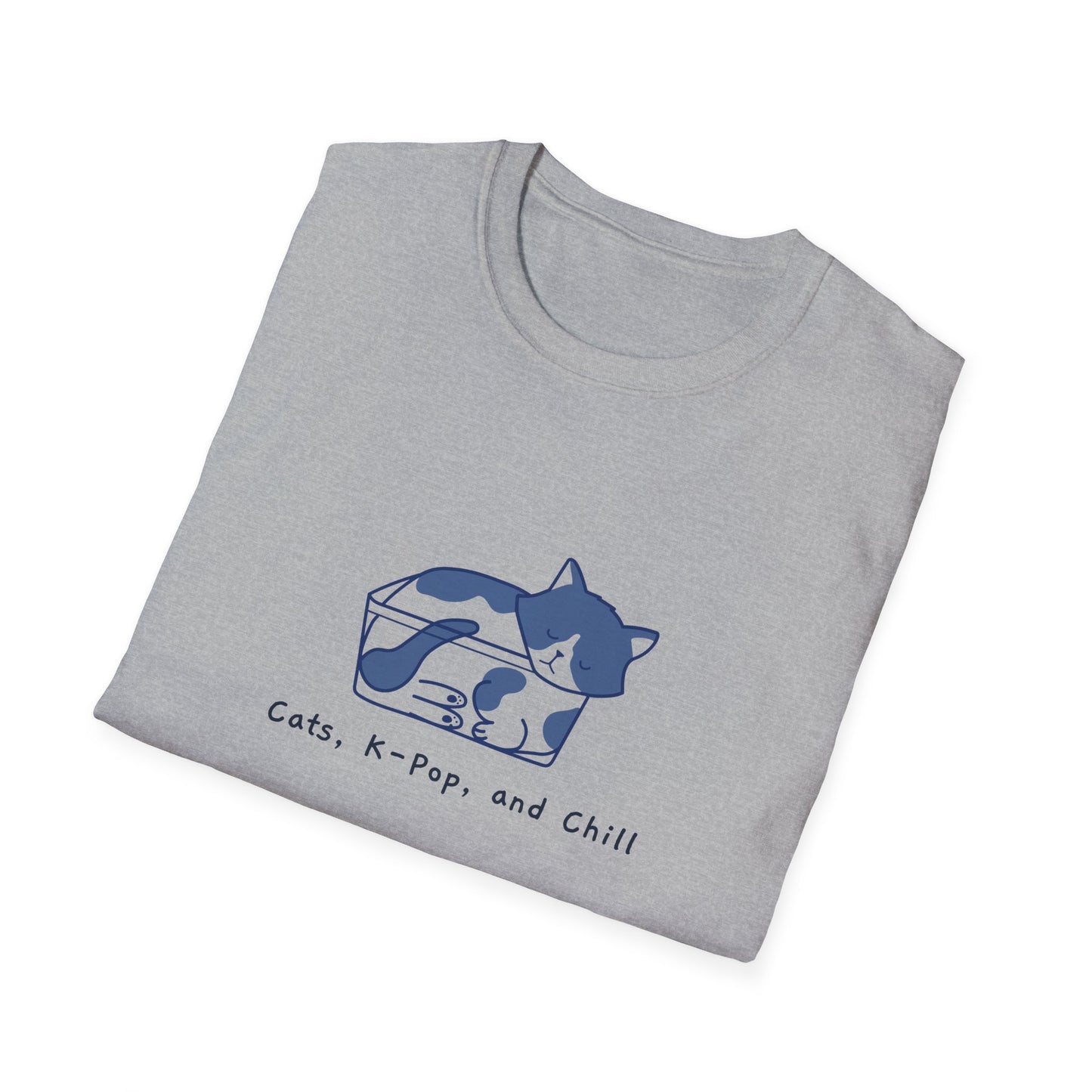 Cats, Kpop and chill Kpop custom fan shirt