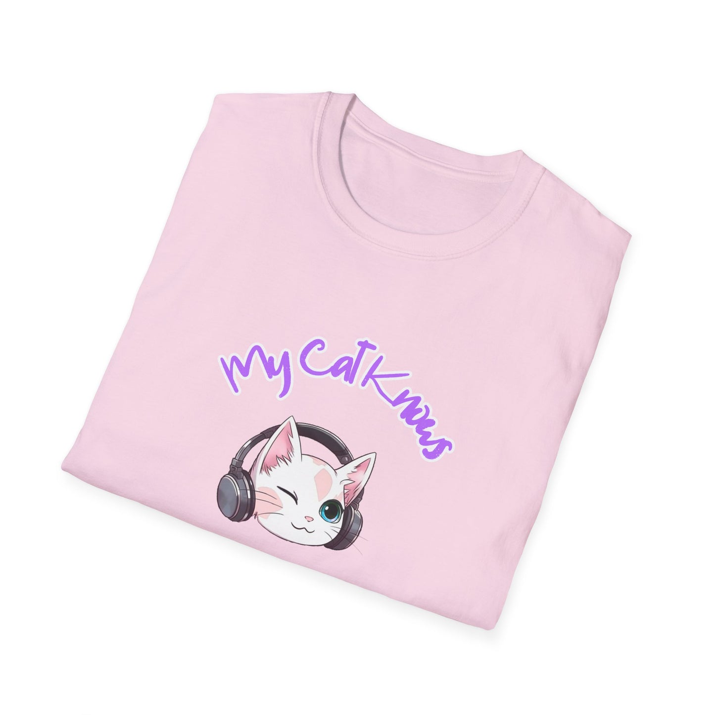 K-Pop Theme Funny Cat Tee - fanchant custom fan t-shirt