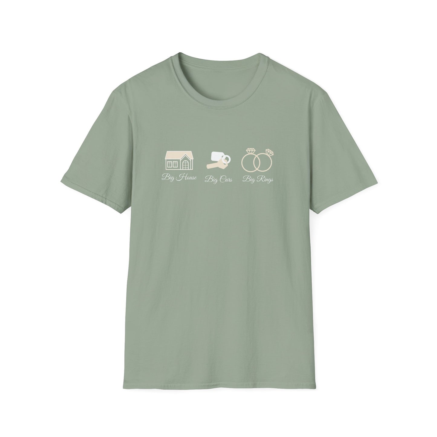 Suga BTS Big house, big car, big rings custom fan shirt