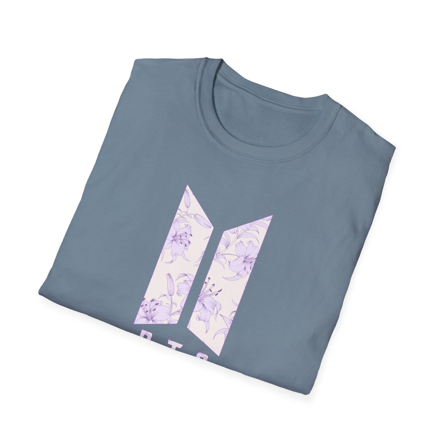 BTS Floral Bloom Logo Tee jungkook jimin jin taehyung jhope suga namjoon easter mother's day