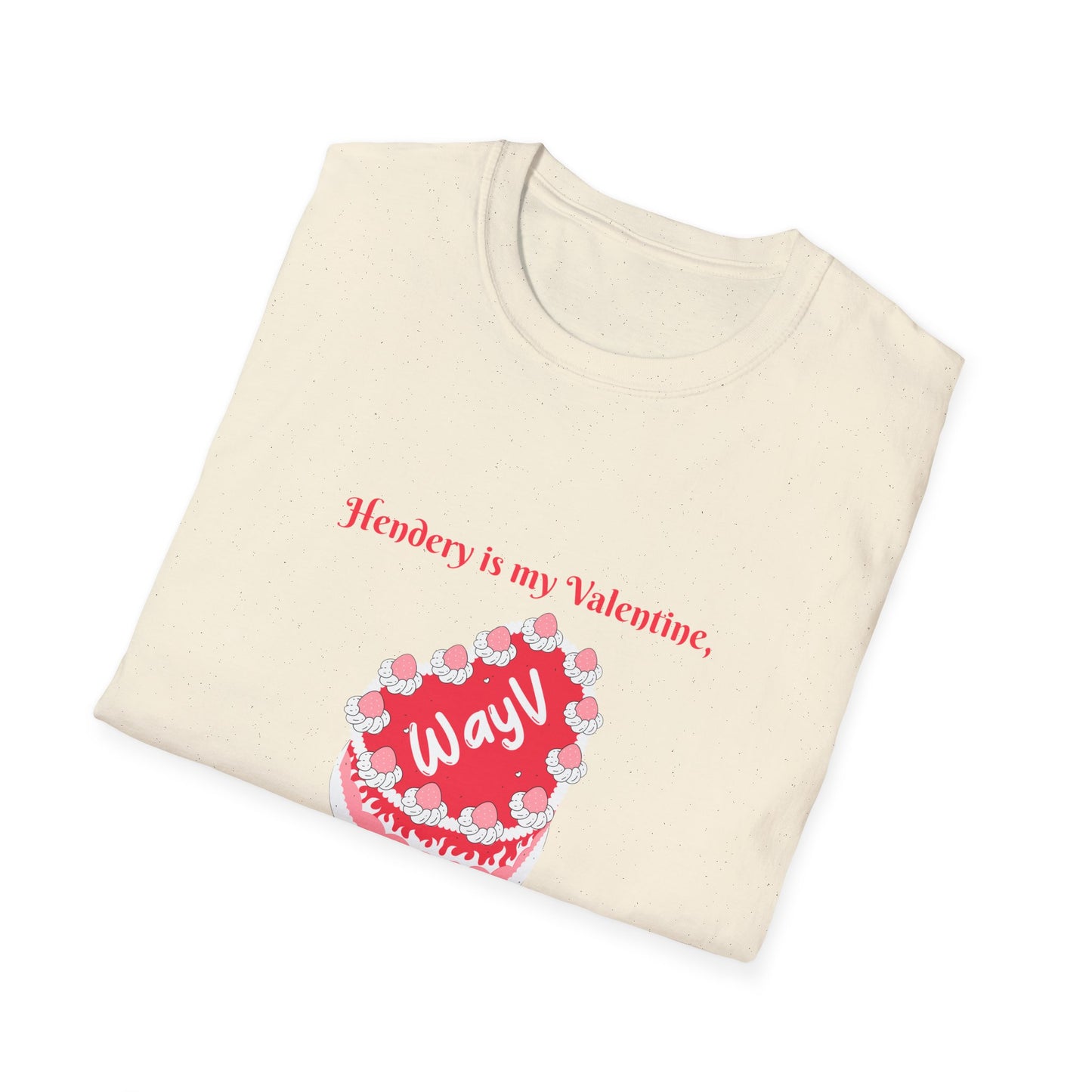 NCT WayV Hendery is my Valentine T-shirt custom fan shirt