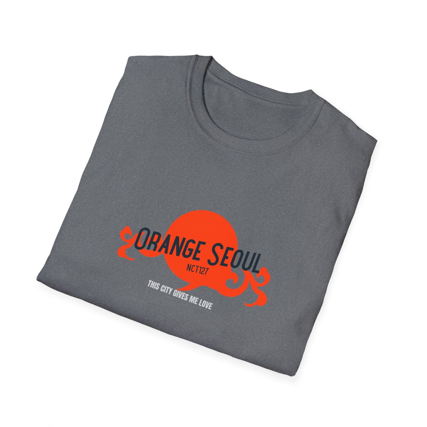 Orange Seoul Tee NCT 127 Inspired for Kpop fan