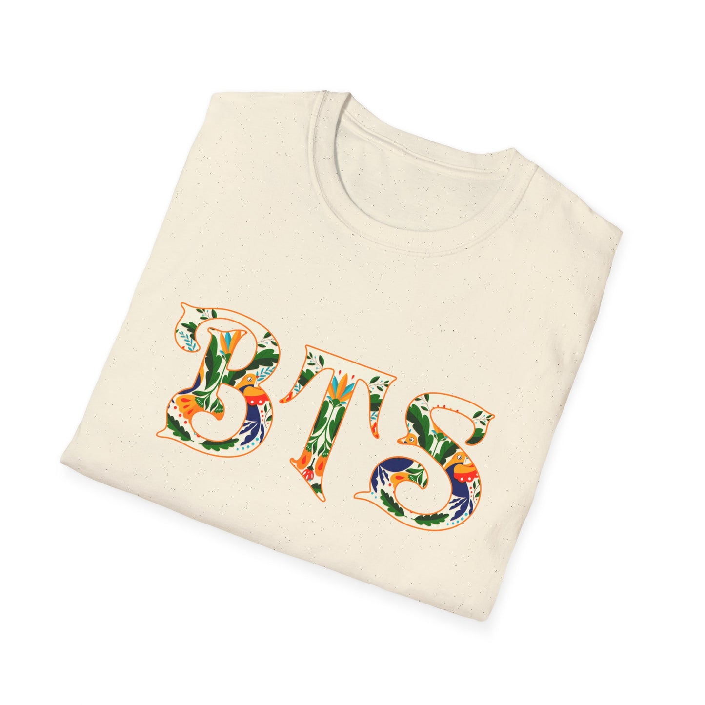 BTS Otomi oranges colorful logo T-Shirt, K-Pop Graphic Tee, Unisex Soft Tee, Korean Pop Fans Shirt, BTS Gift Shirt