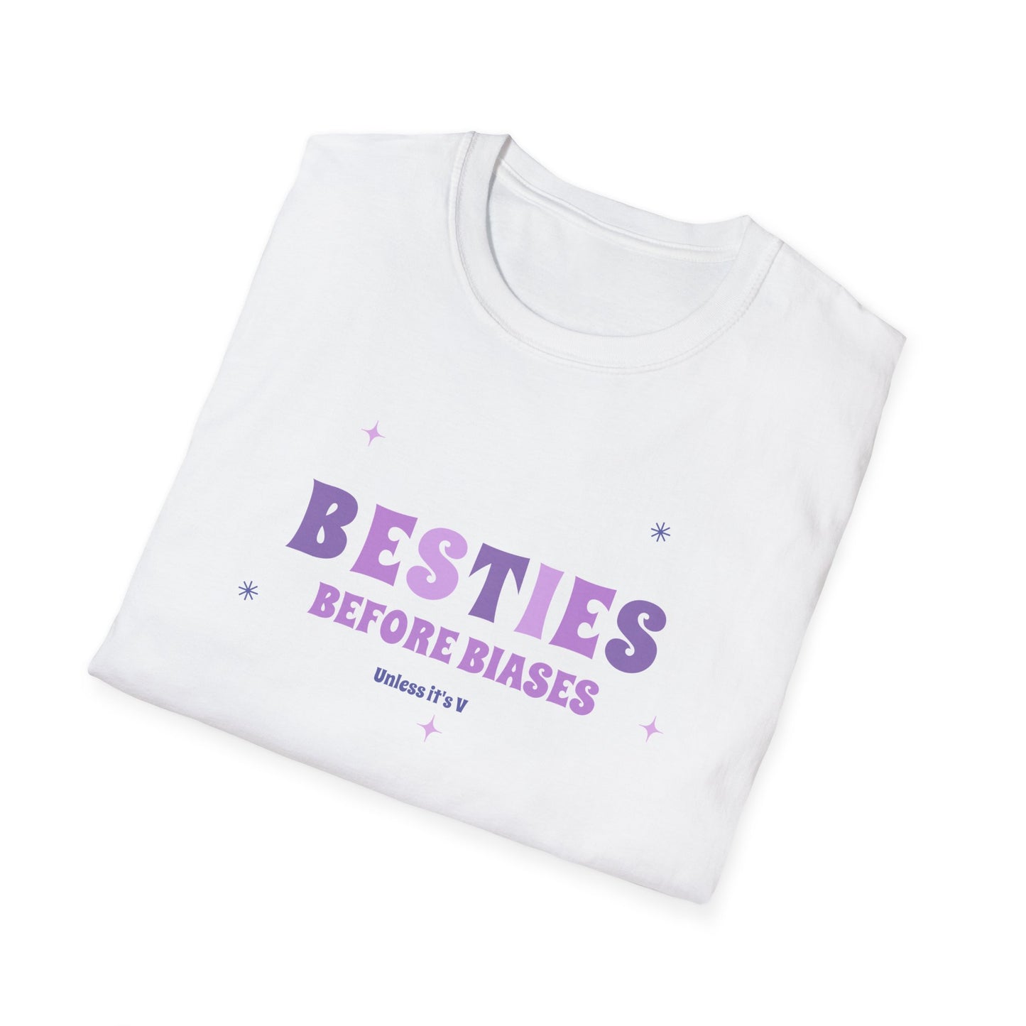 V BTS Besties before Biases custom fan shirt