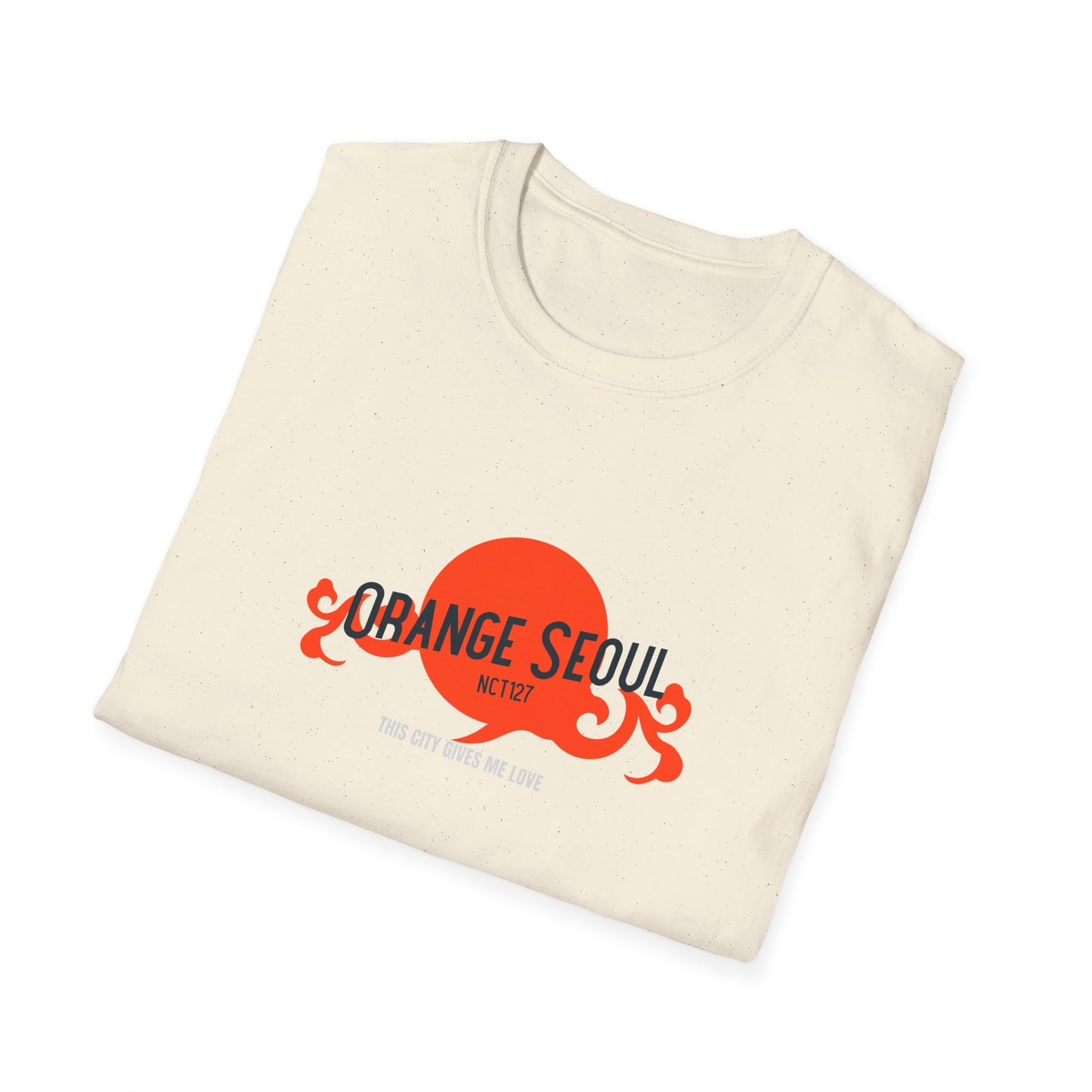 Orange Seoul Tee NCT 127 Inspired for Kpop fan
