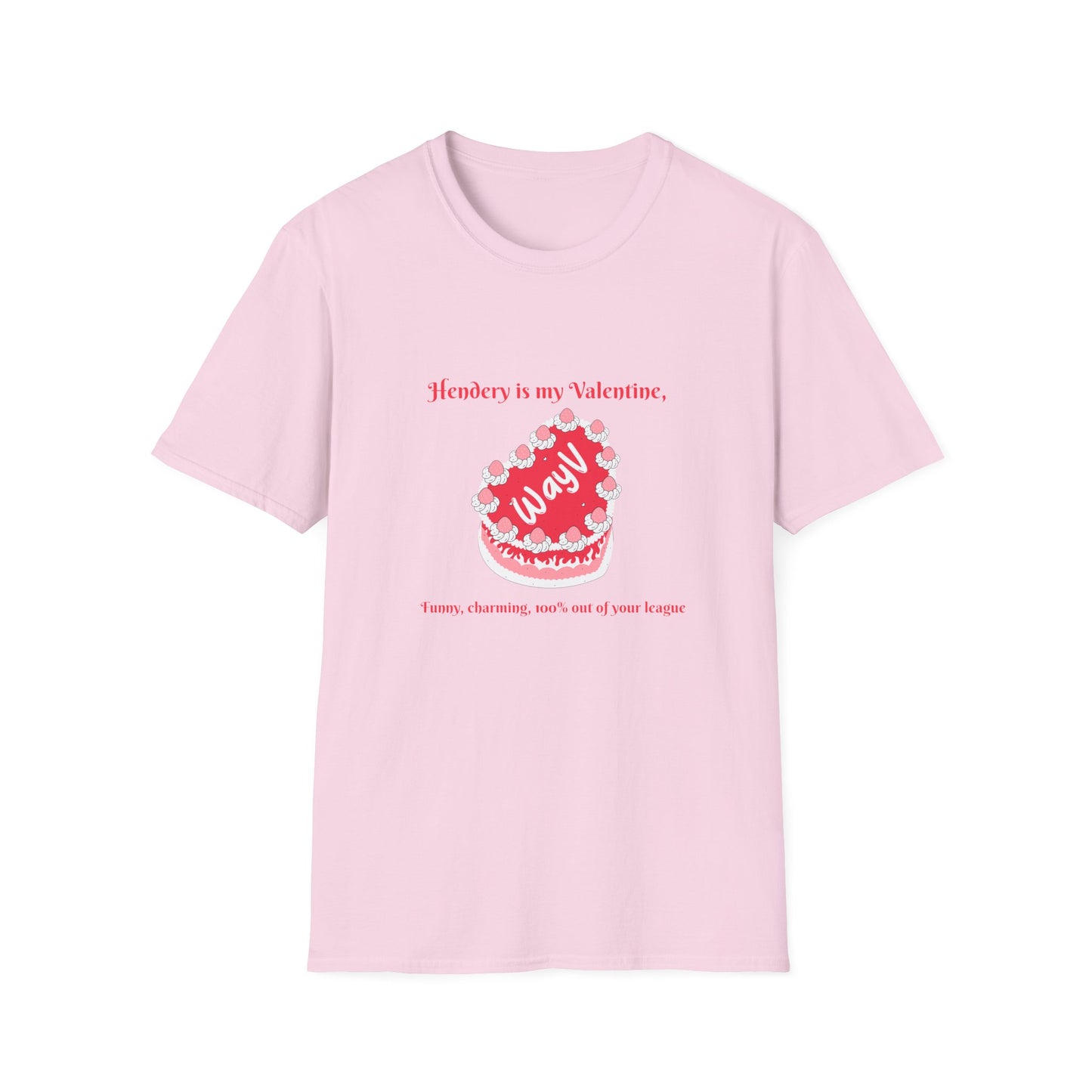 NCT WayV Hendery is my Valentine T-shirt custom fan shirt