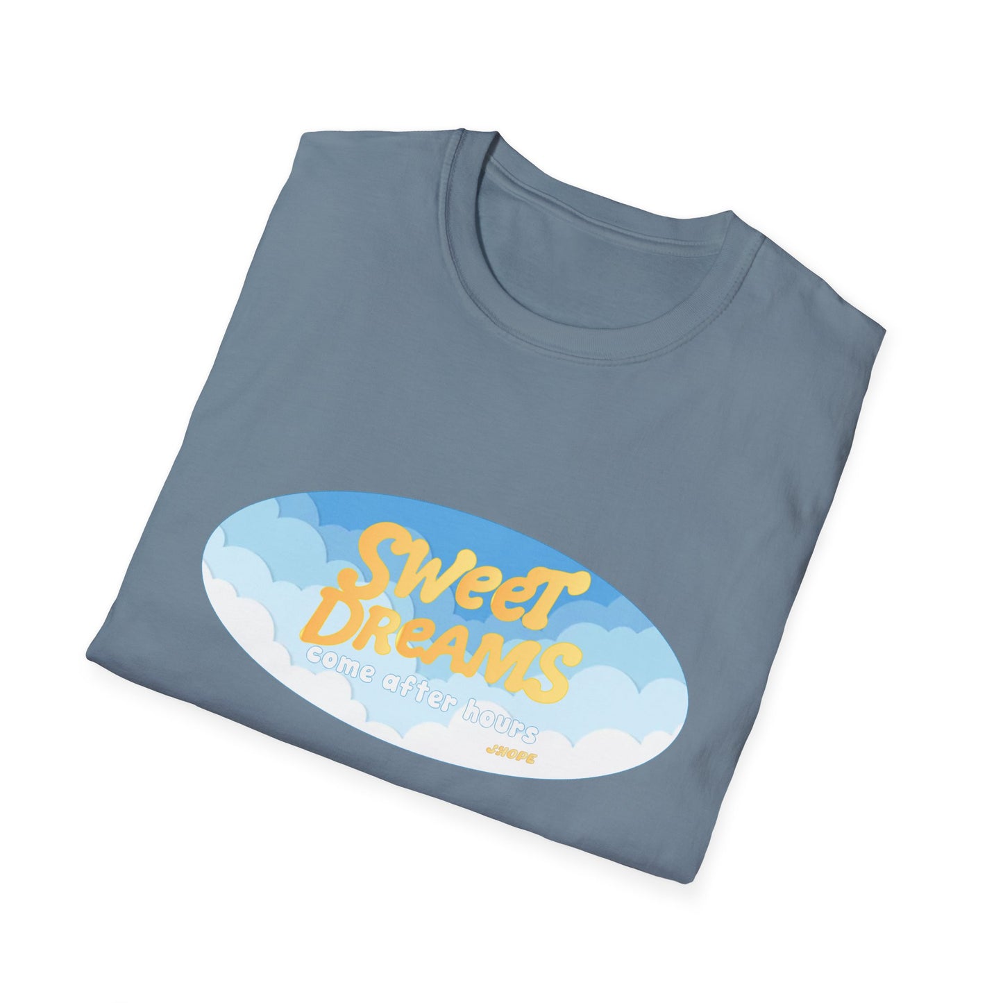Jhope exclusive cloudscape unisex softstyle tee soar through sweet dreams