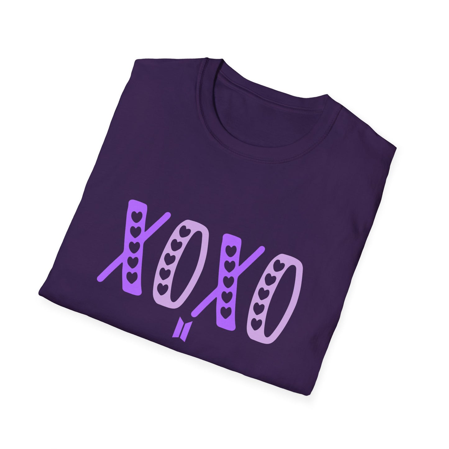XOXO BTS wear your love loud and proud fan graphic tshirt