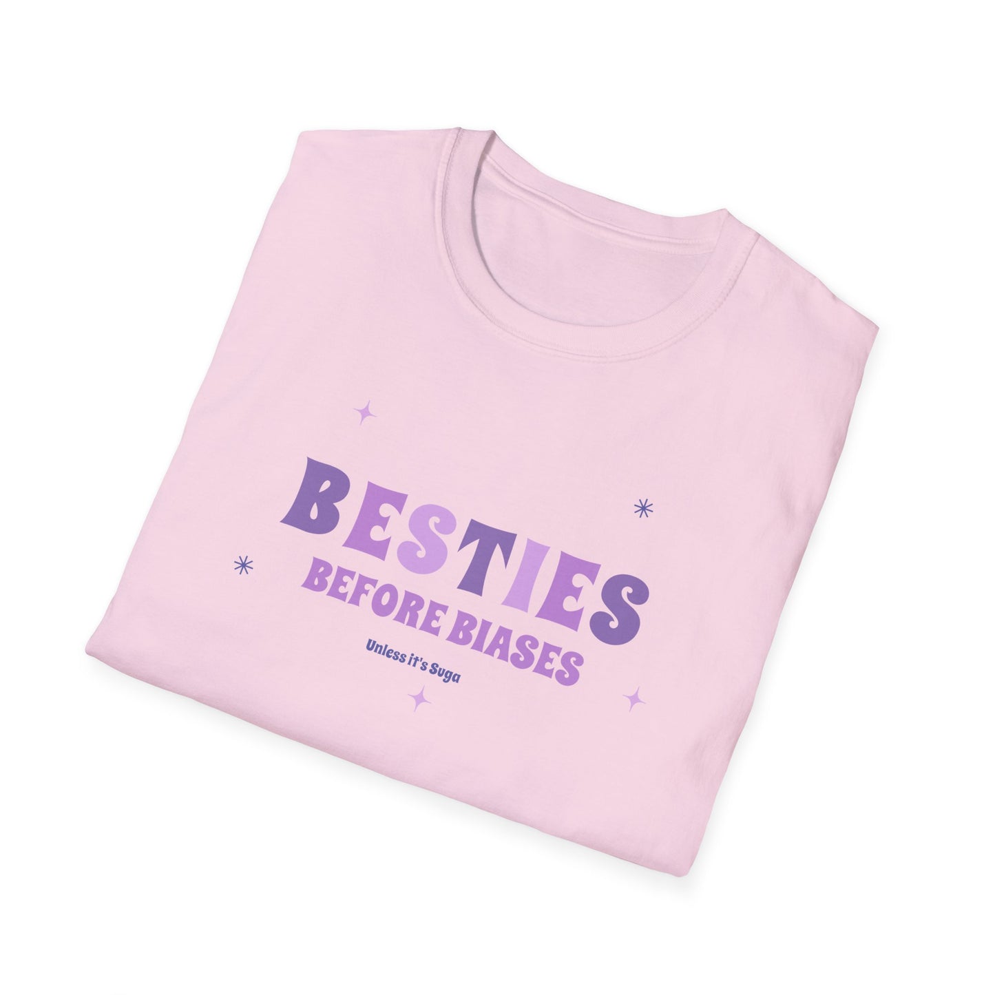 Suga BTS Besties before Biases custom fan shirt
