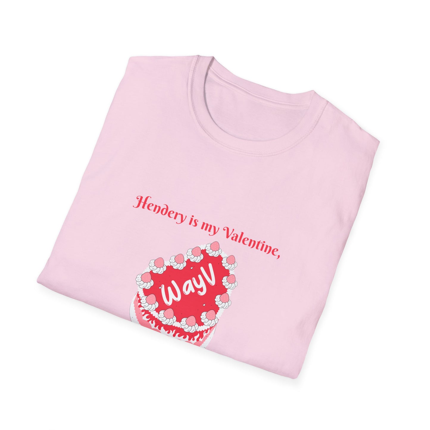 NCT WayV Hendery is my Valentine T-shirt custom fan shirt