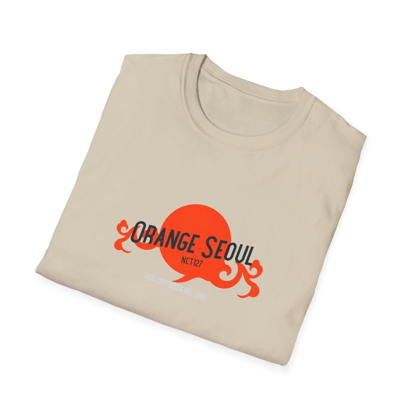 Orange Seoul Tee NCT 127 Inspired for Kpop fan