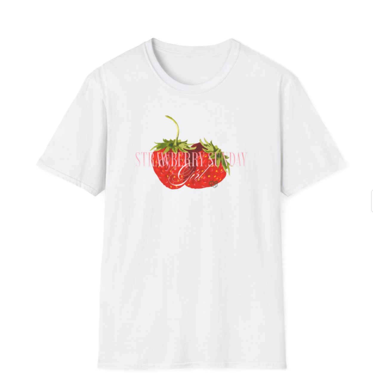 NCT DoJaeJung Strawberry Sunday Girl unisex softstyle fan shirt Jaehyun Doyoung Jungwoo 127