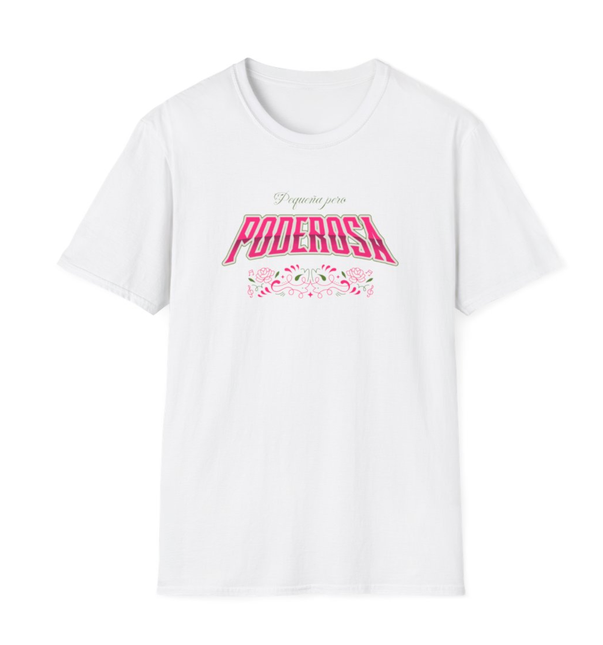 Pequeña Pero Poderosa Mexican Vibes Bold Attitude Tee
