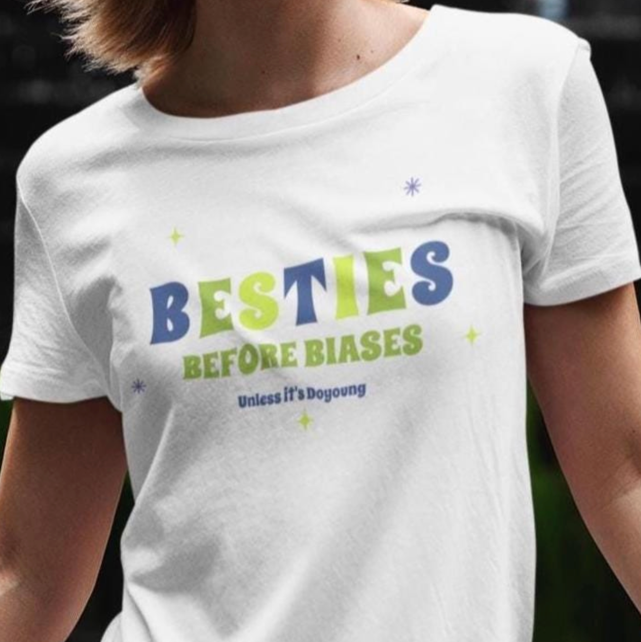 Doyoung NCT127 Besties before Biases custom fan shirt